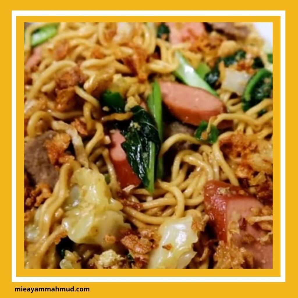 ide makanan dari mie
