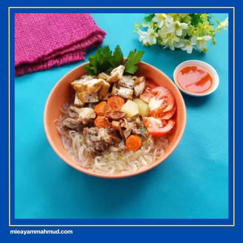 Makanan Khas Medan Mie Sop