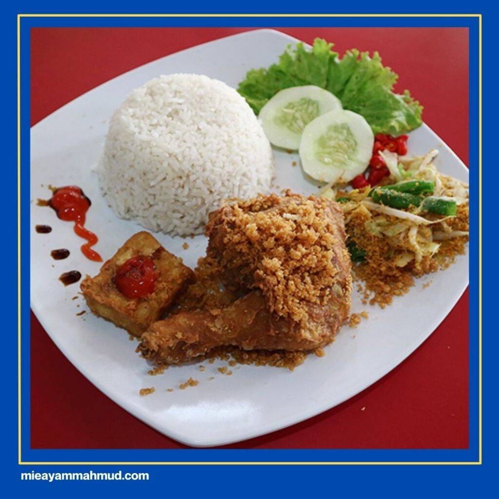 Nasi Ayam Kriuk Khas Medan
