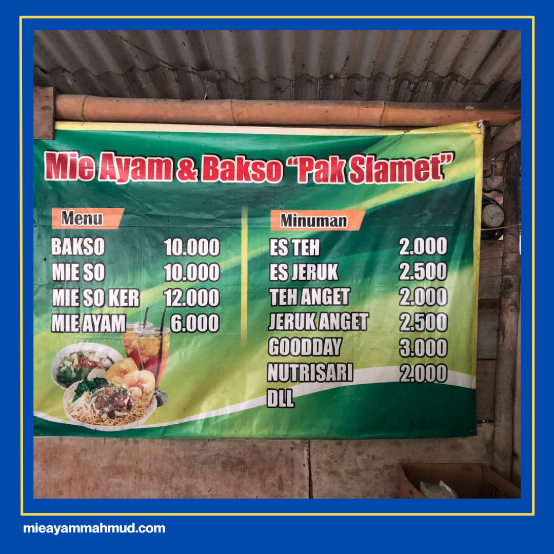 mie ayam terenak di jogja