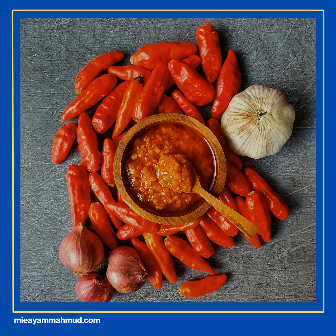 Cara Membuat Sambal Mie Ayam 