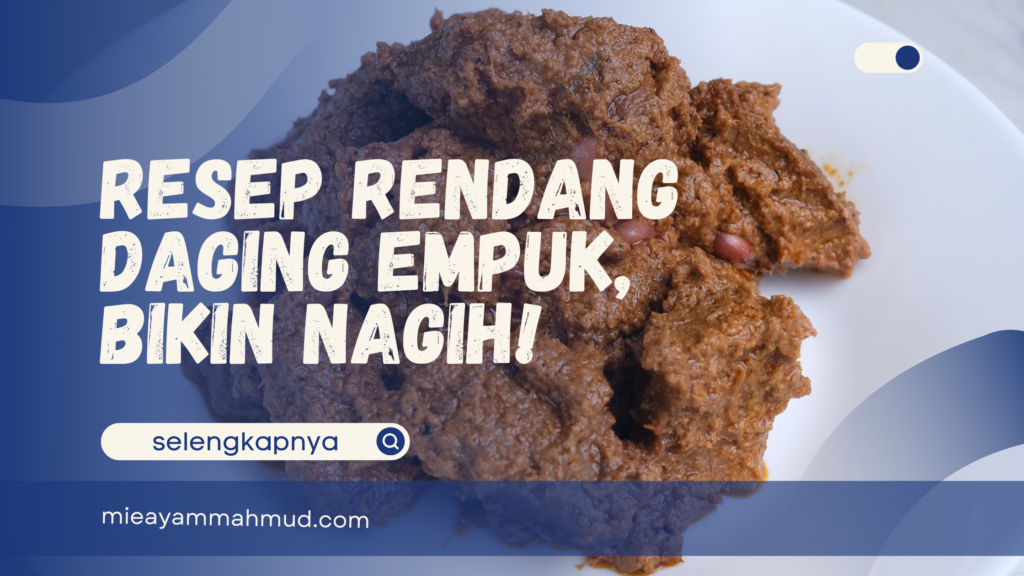 resep rendang