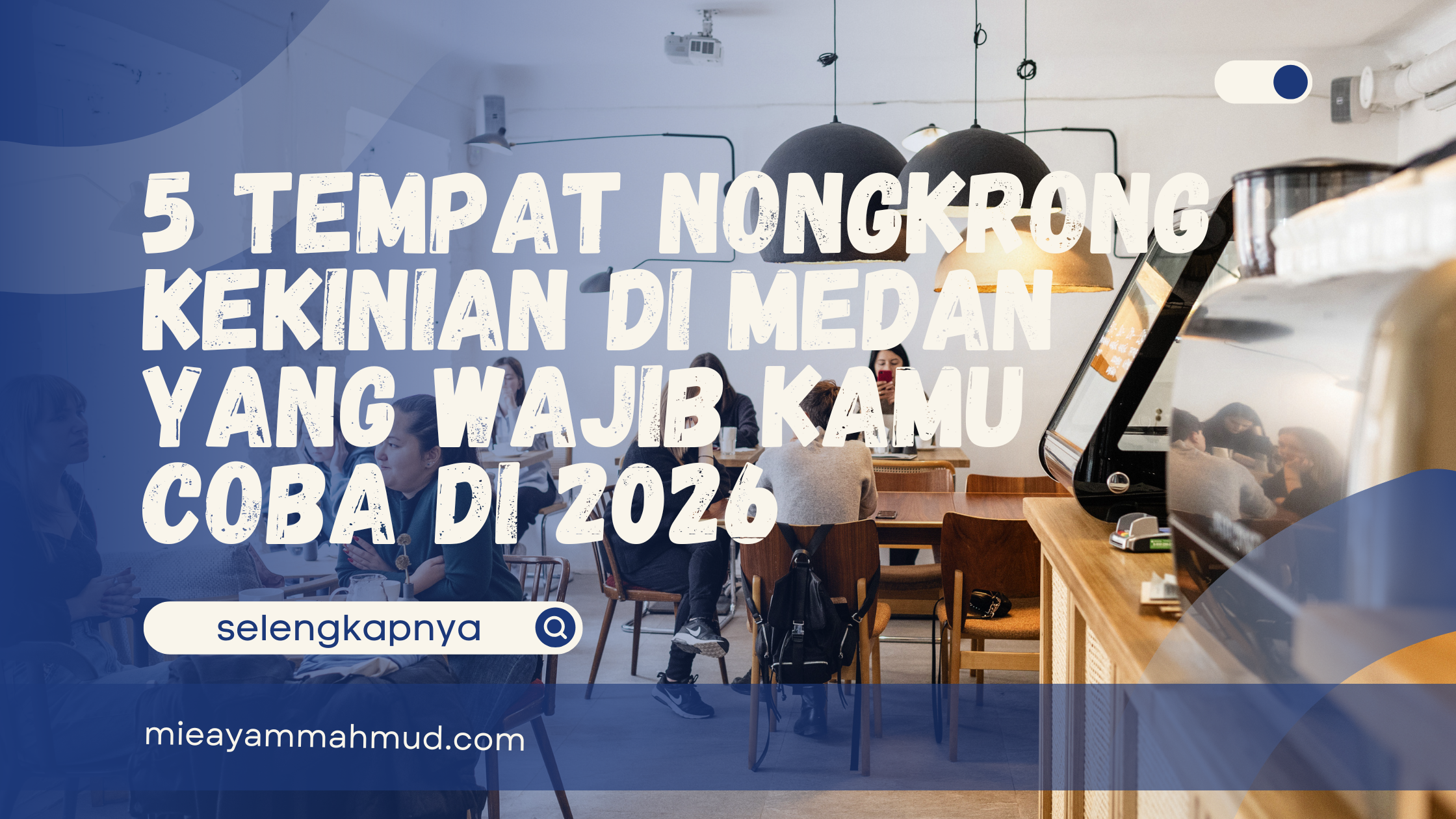 tempat nongkrong kekinian di medan