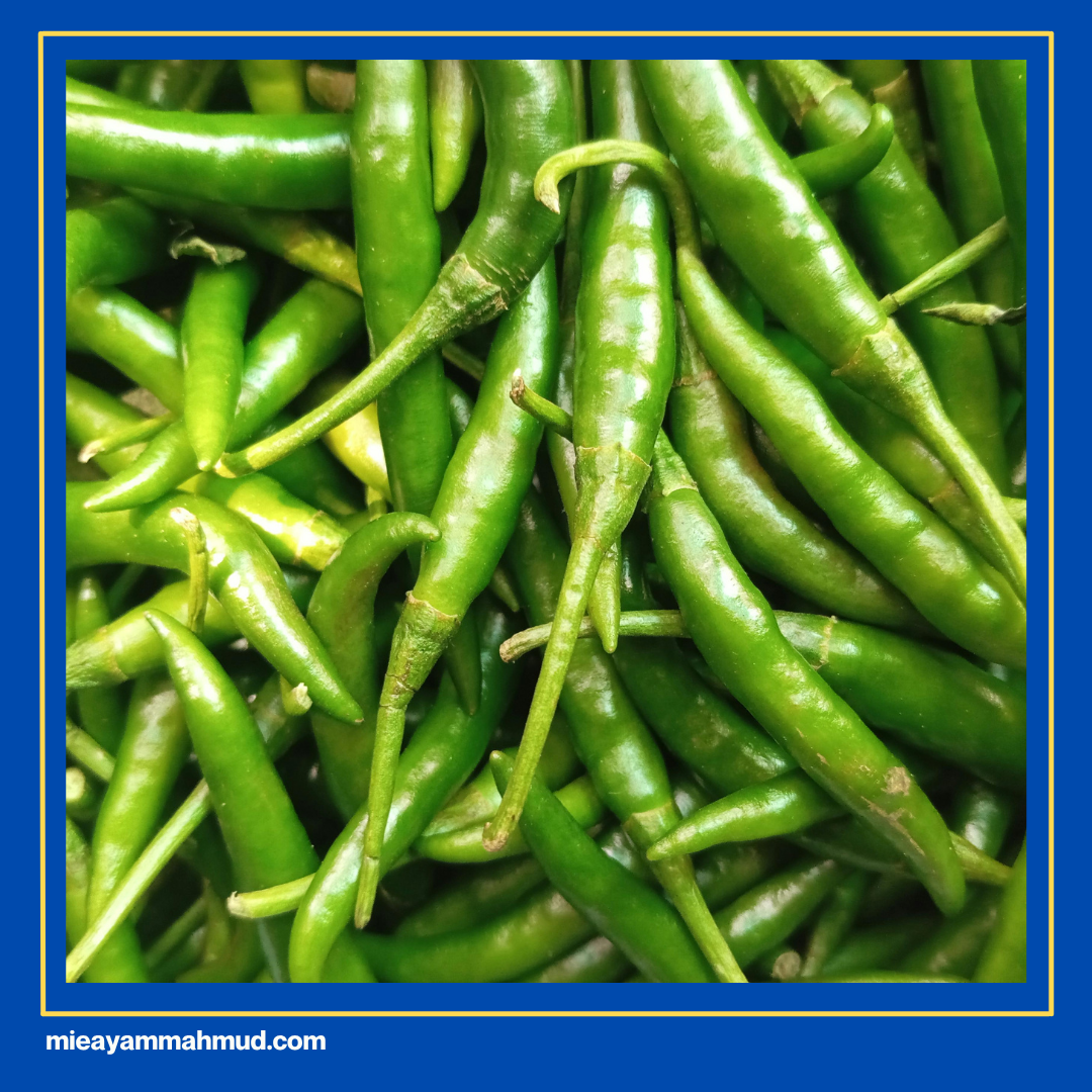 Resep sambal rawit hijau